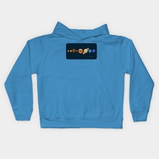 Accurate Model of Our Solar System Kids Hoodie